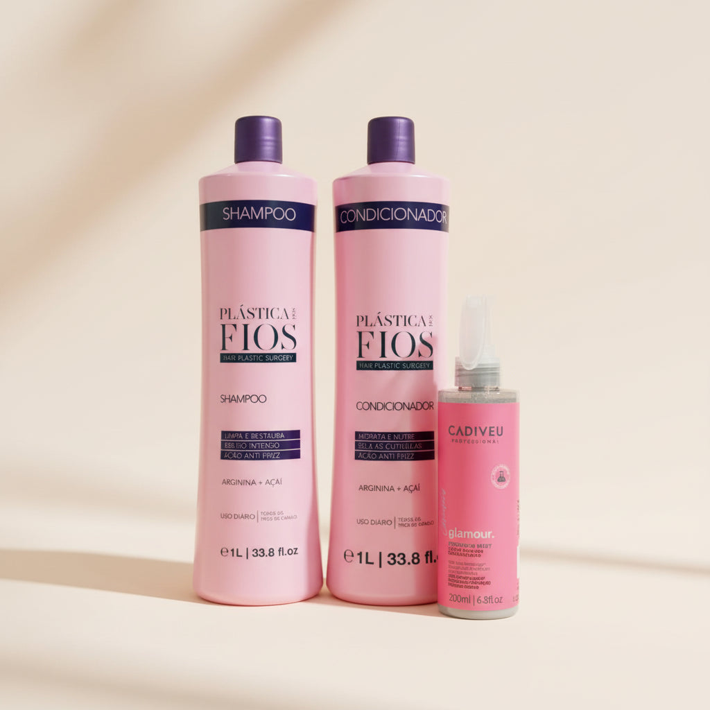 Plástica dos Fios — Kit Especial de Limpeza