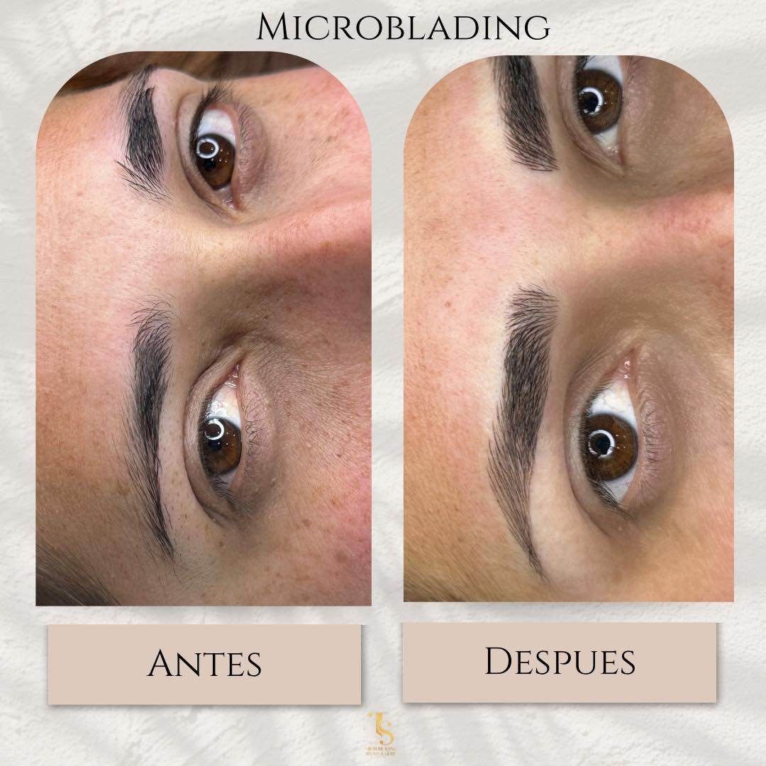 Microblading antes y después