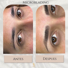 Microblading antes y después